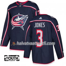 Lasten NHL Blue Jackets Pelipaita Seth Jones 3 Adidas 2017-2018 MarineSininen Authentic